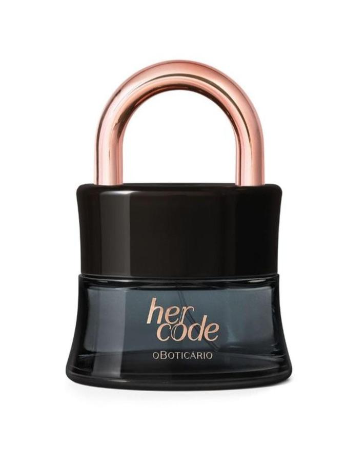 HER CODE ,EAU DE PARFUM, OBOTICÁRIO. 50 ML