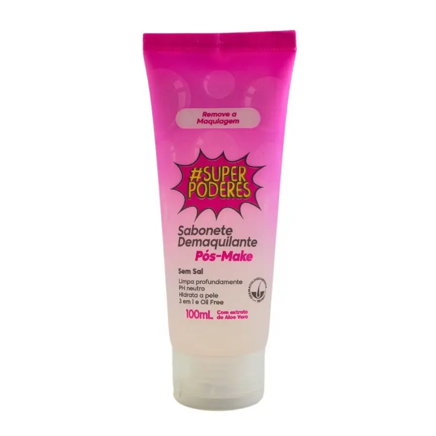 Sabonete Demaquilante Pós Make