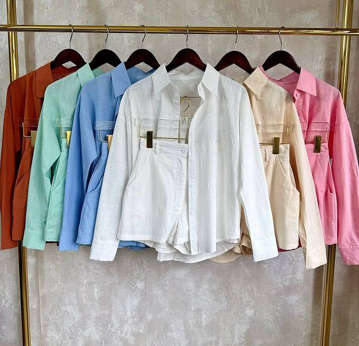 Conjunto Vestido Linho