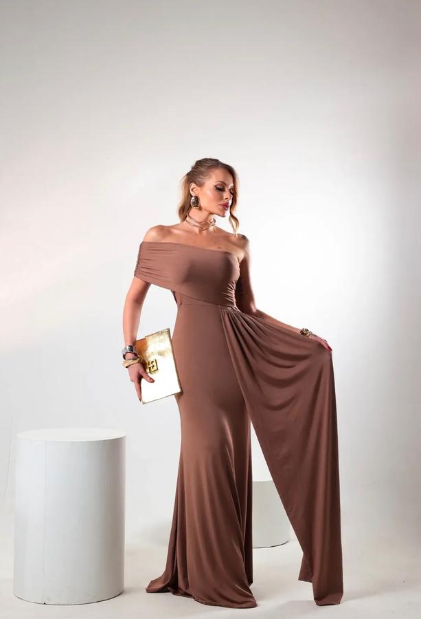 Vestido de poliamida