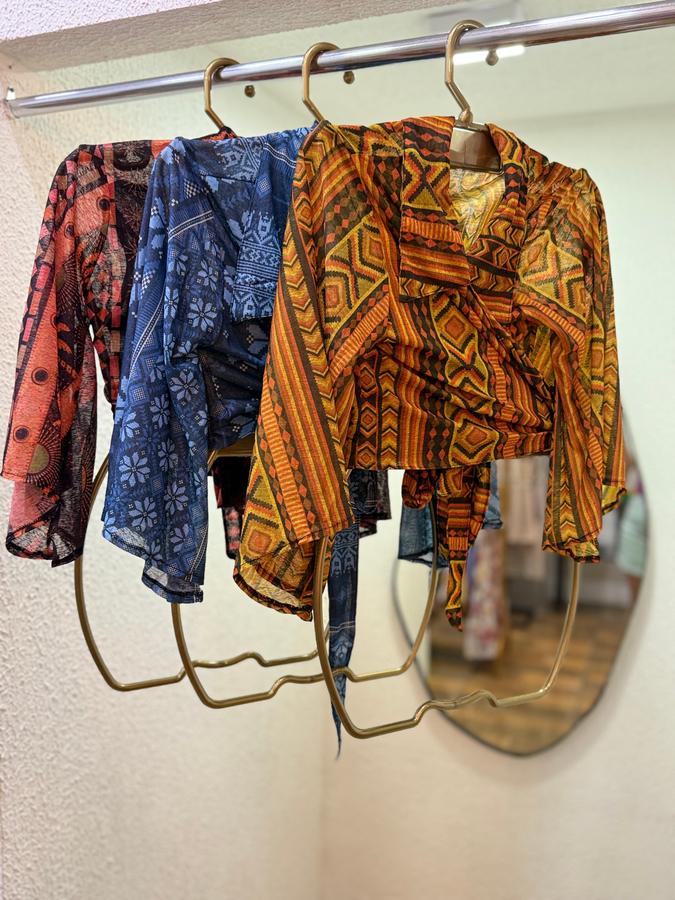 Blusa Transpassada