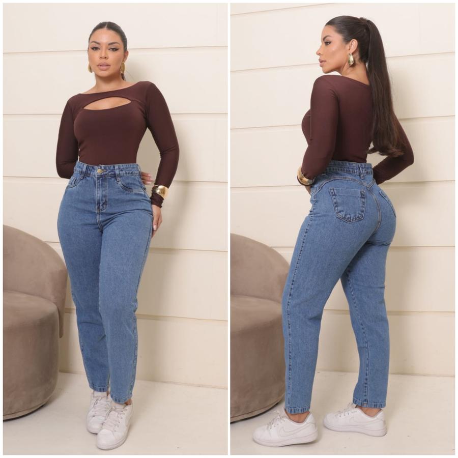 Calça mom jeans