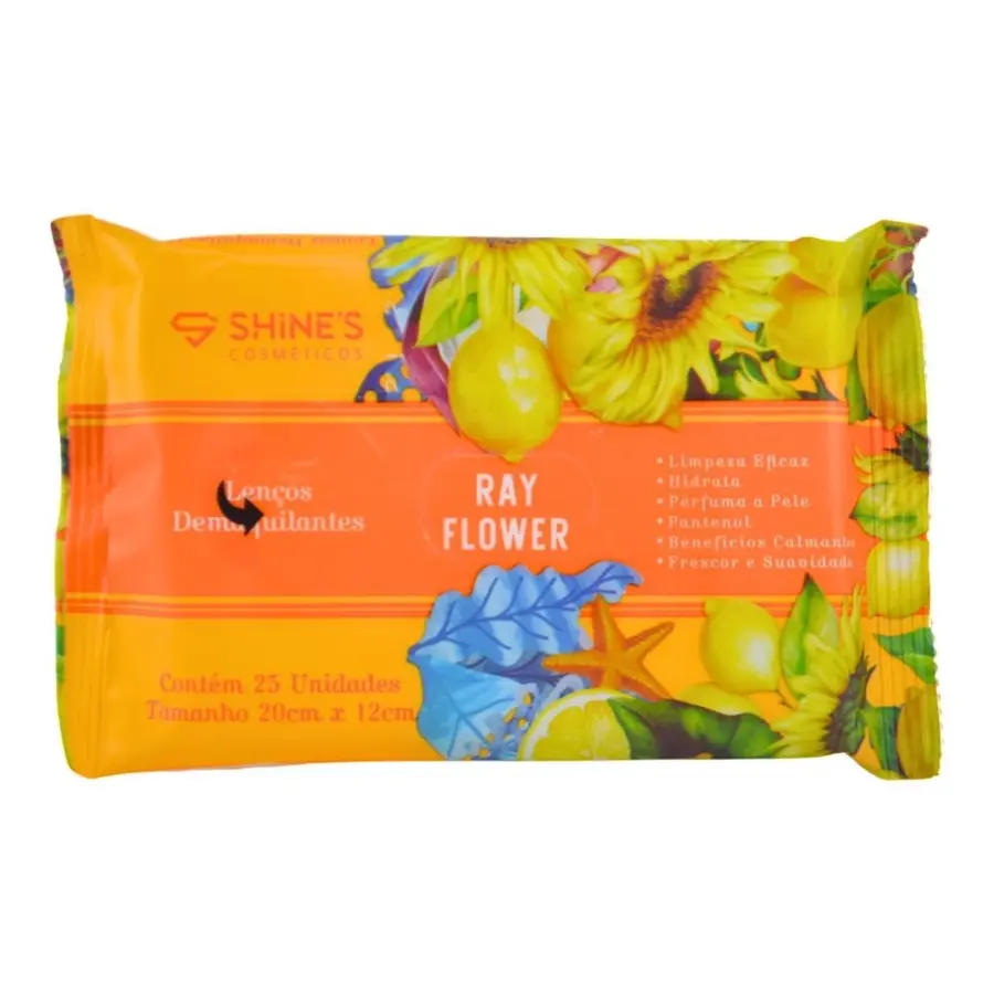 Lenço Demaquilante Ray Flower Shines
