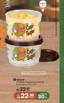 Potinhos Capivara 160ml