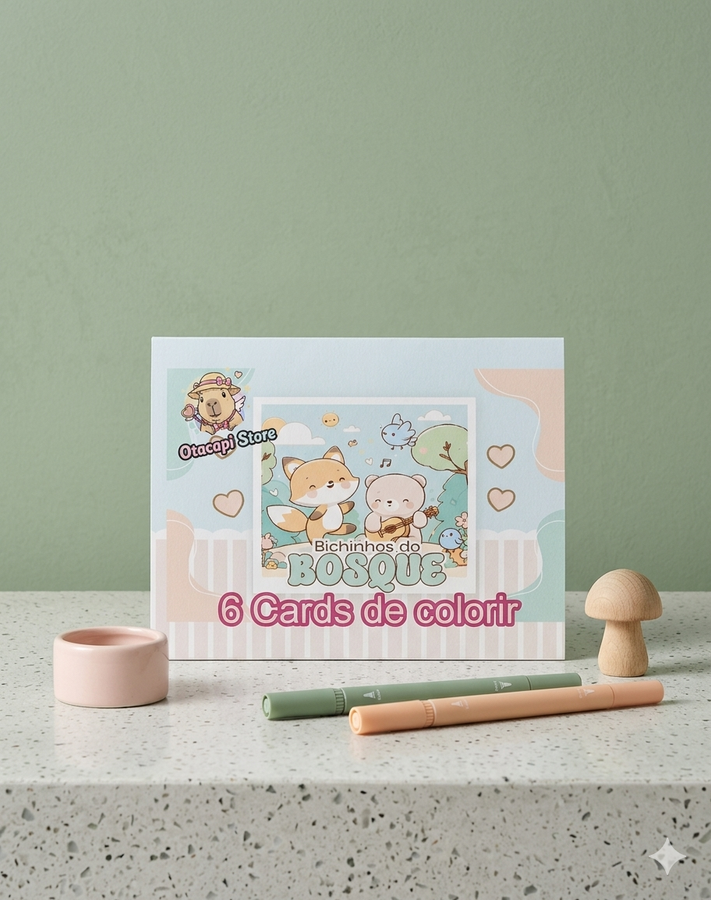 Cards de colorir