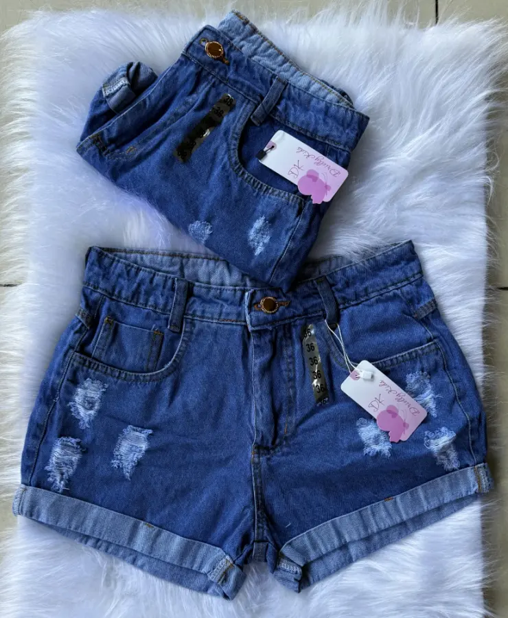 Short jeans 100%