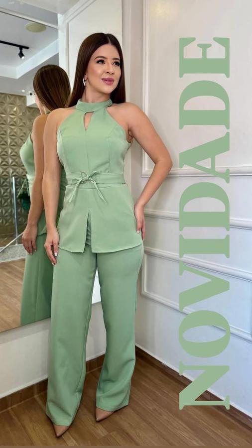 Conjunto alfaiataria Marcella.