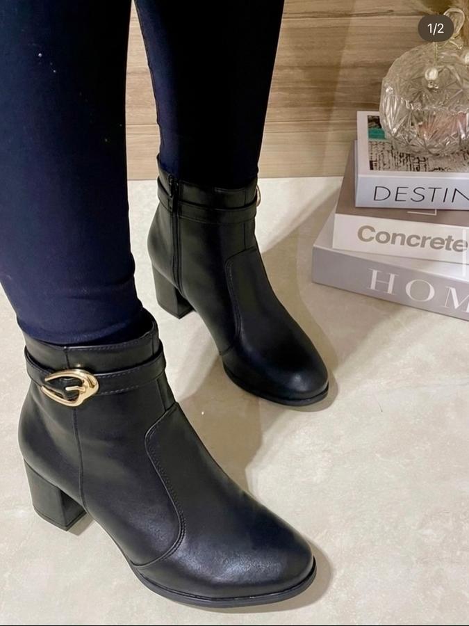 Bota cano curto