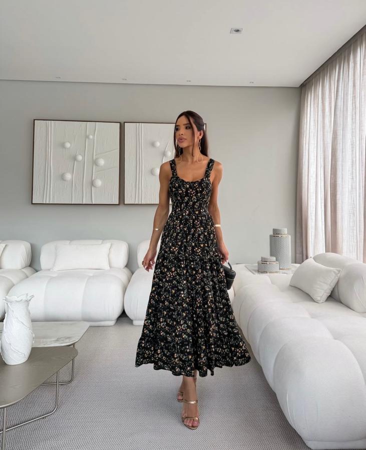 Vestido Longo Liberty