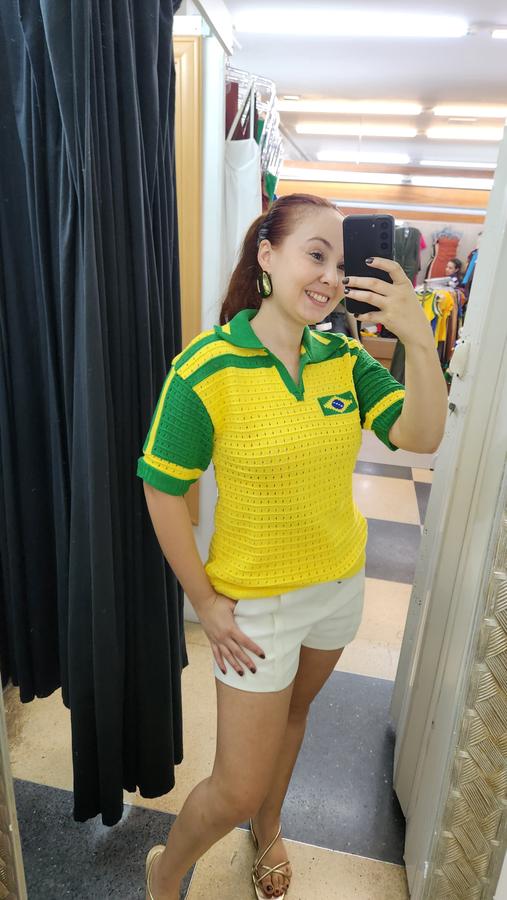 ✨🇧🇷Camisa Brasil na Copa ✨🇧🇷
