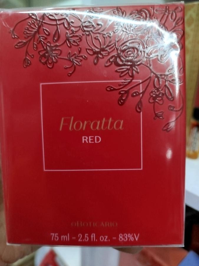 FLORATTA RED,  DESODORANTE  COLONIA OBOTICÁRIO.