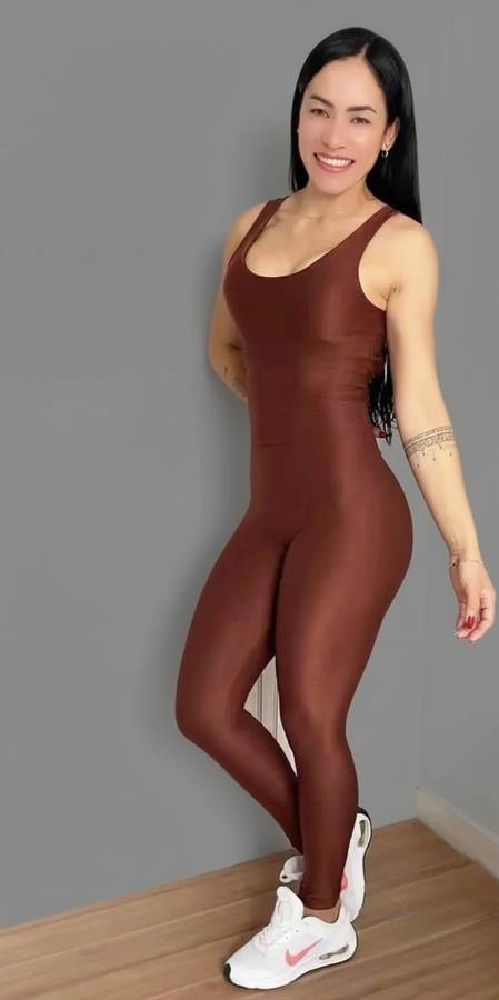 Macacão malha micro canelada