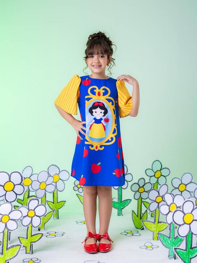 Vestido Branca de Neve