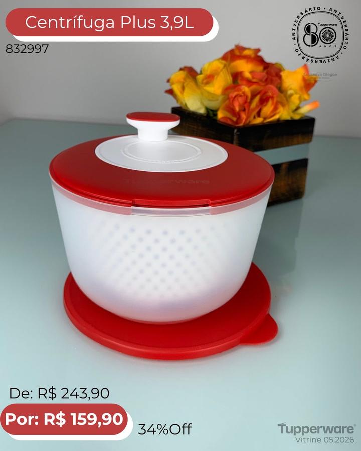 Centrífuga Tupperware 5 em 1
