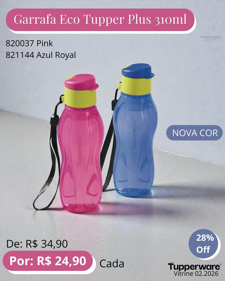 Eco garrafa 310 ml Tupperware