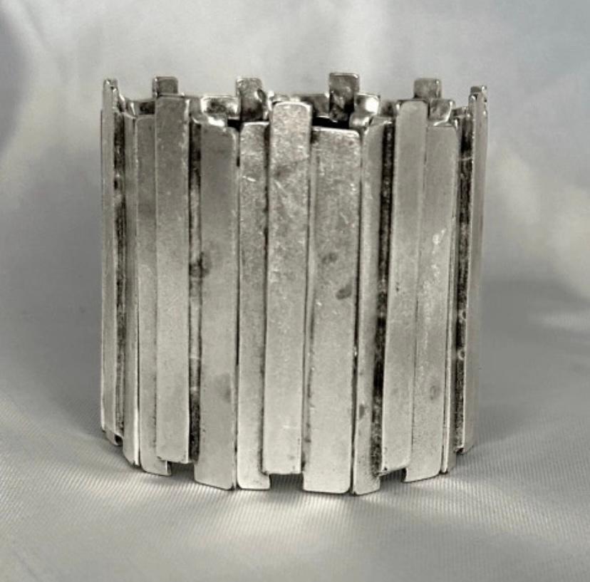 Pulseira Vertical - Prata Turca