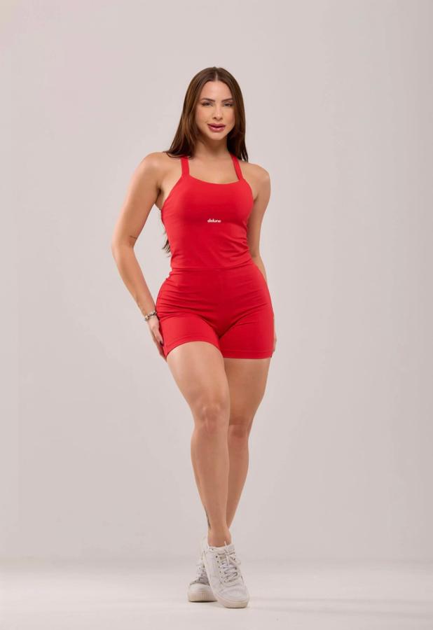 Macaquinho fitness poliamida