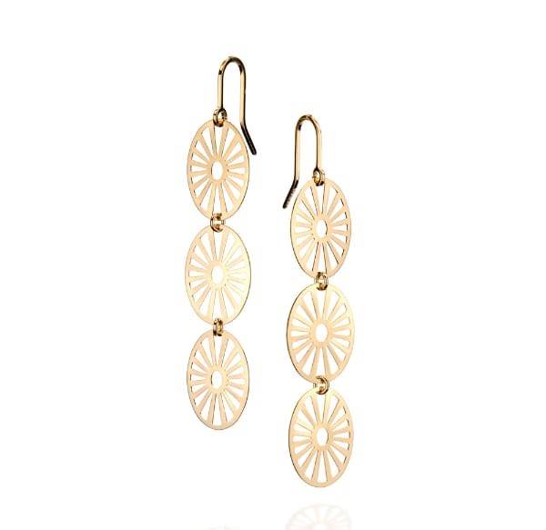 Brinco banhado ref: 523442