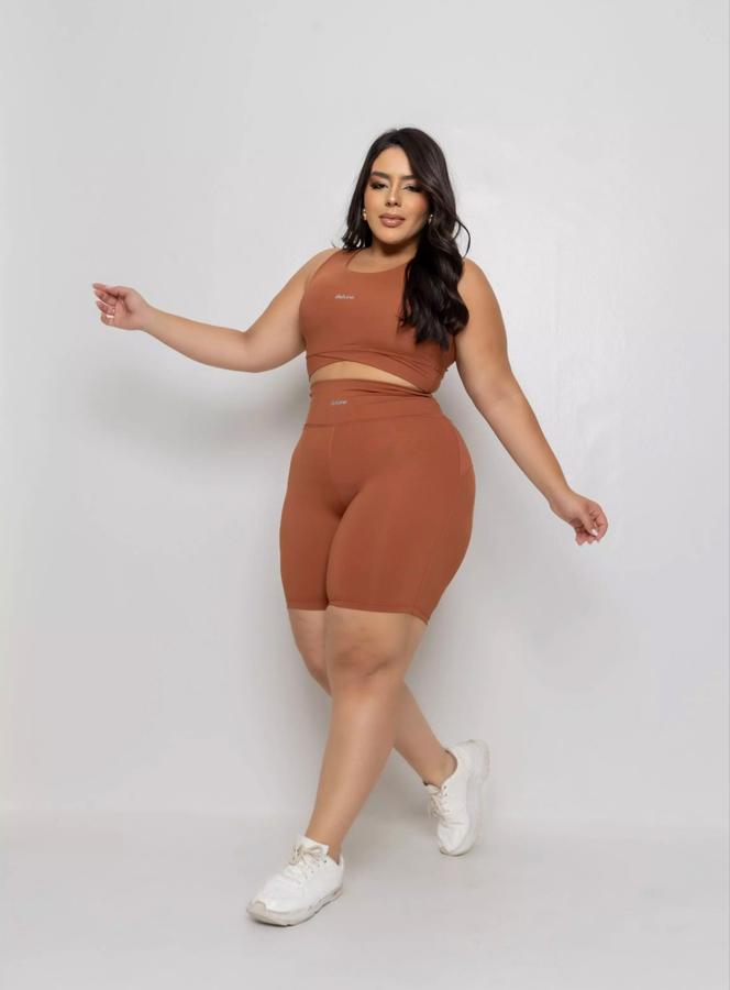 Conjunto Bermuda plus poliamida