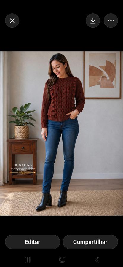 Blusa tricot