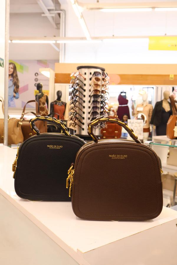Bolsas tira colo pavão de ouro