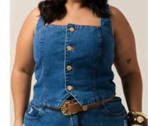 Cropped Plus Size