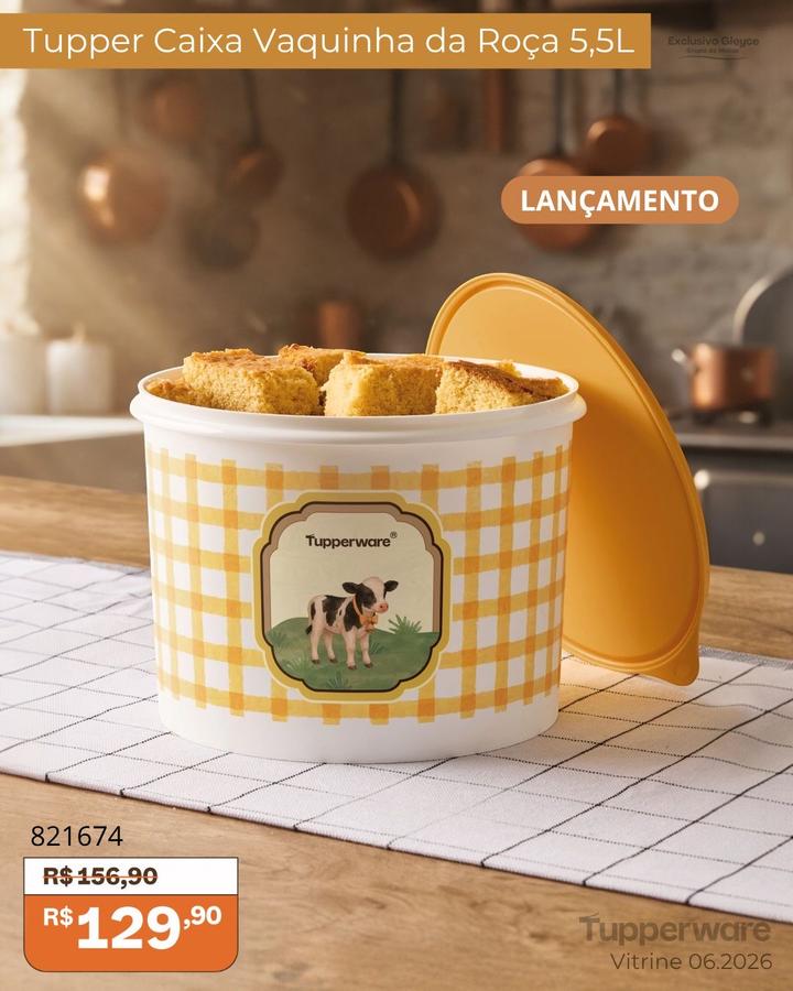 Tupper caixa tupperware
