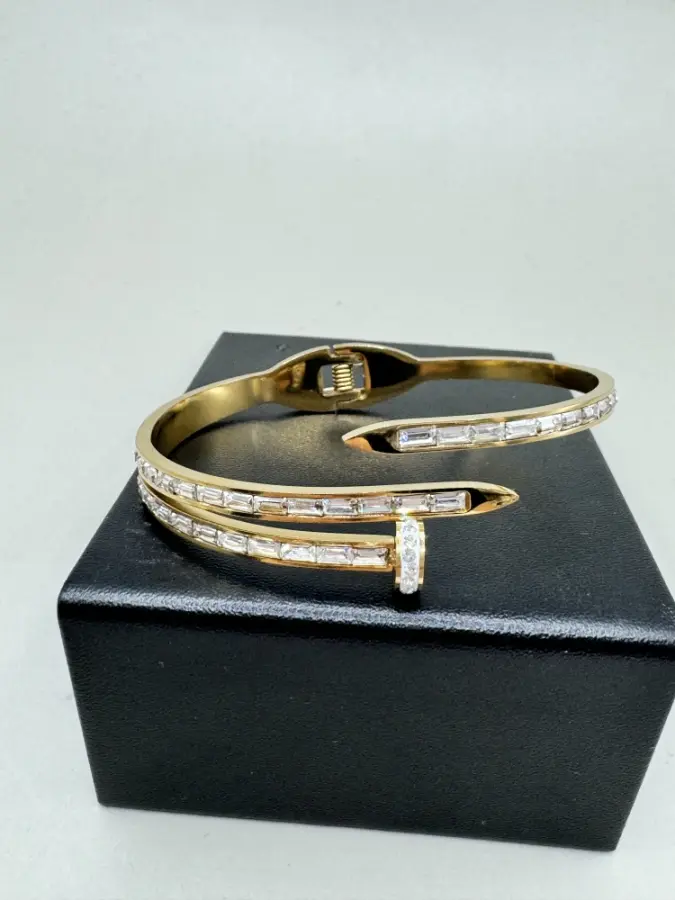 Bracelete aço inoxidável