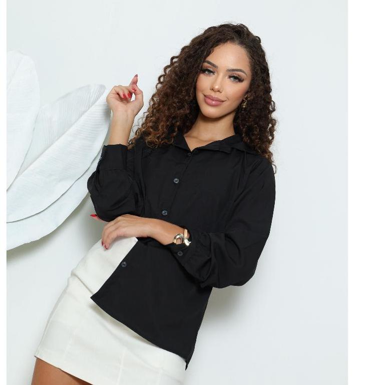 Camisa social Preta